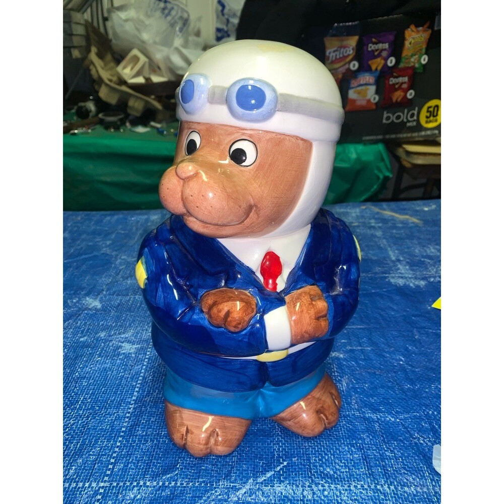 Vintage oggie cookie jar